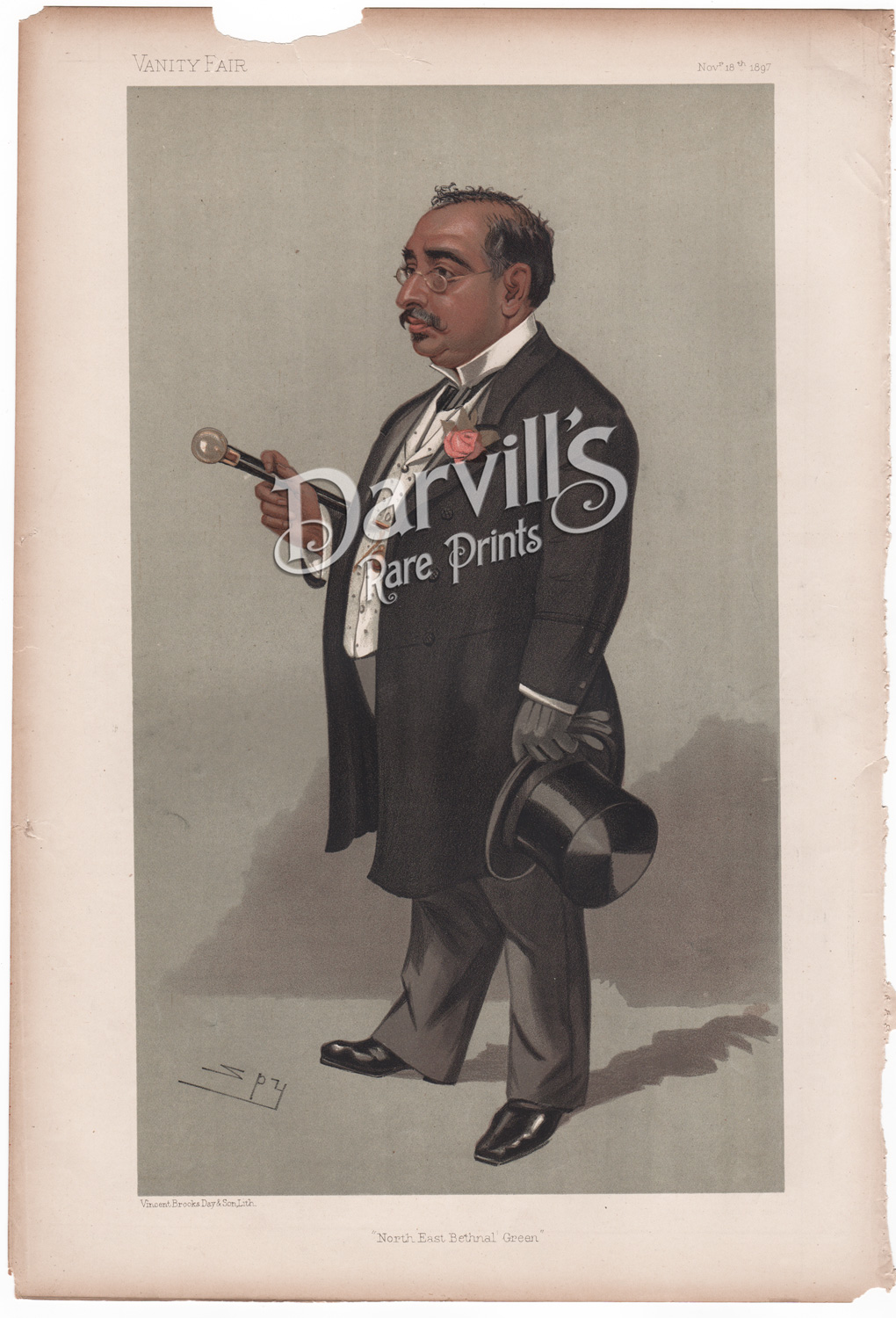 Sir Manchergee Merwanjee Bhownagree Nov 18 1897