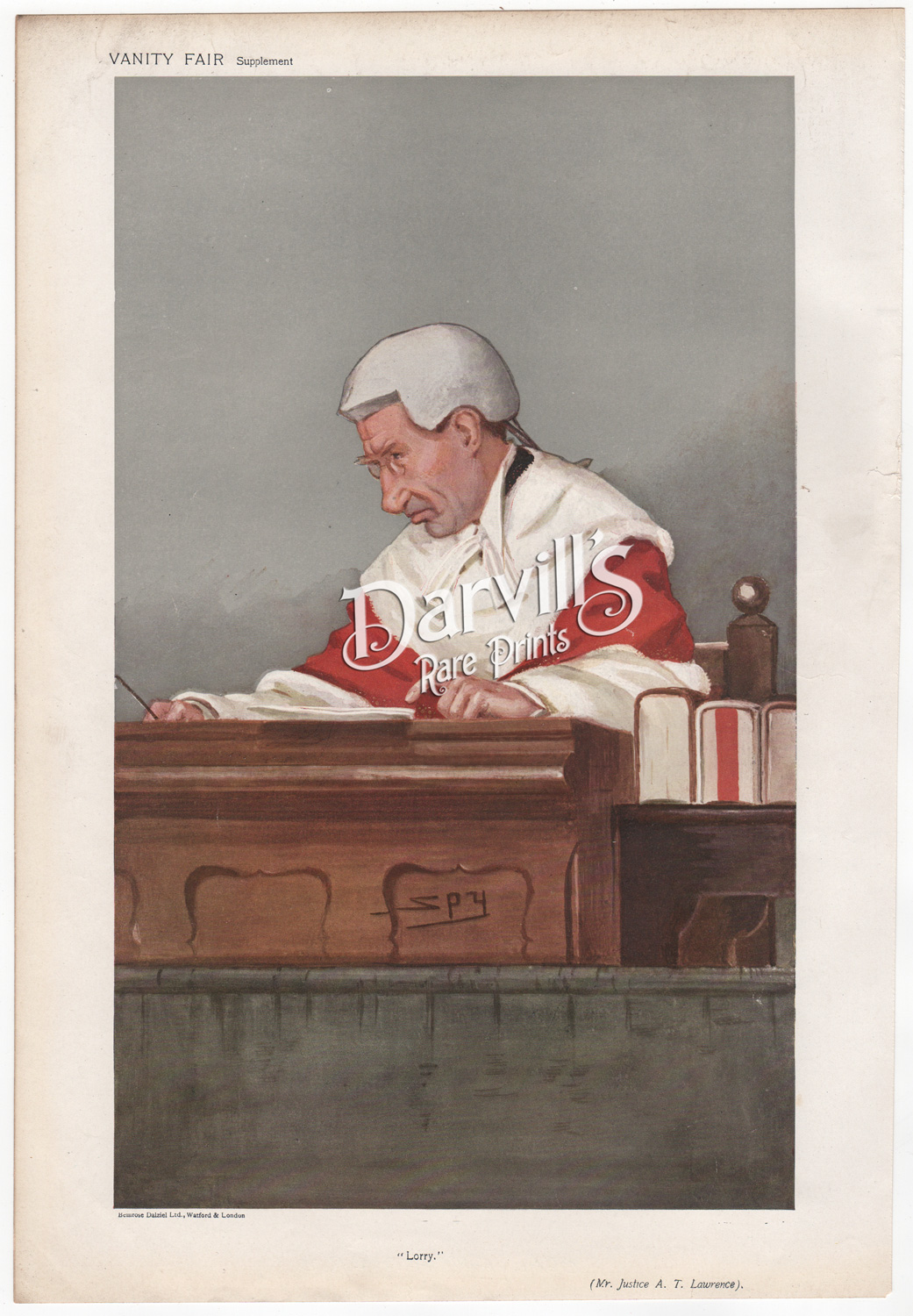 Mr Justice A T Lawrence Lorry Oct 16 1907