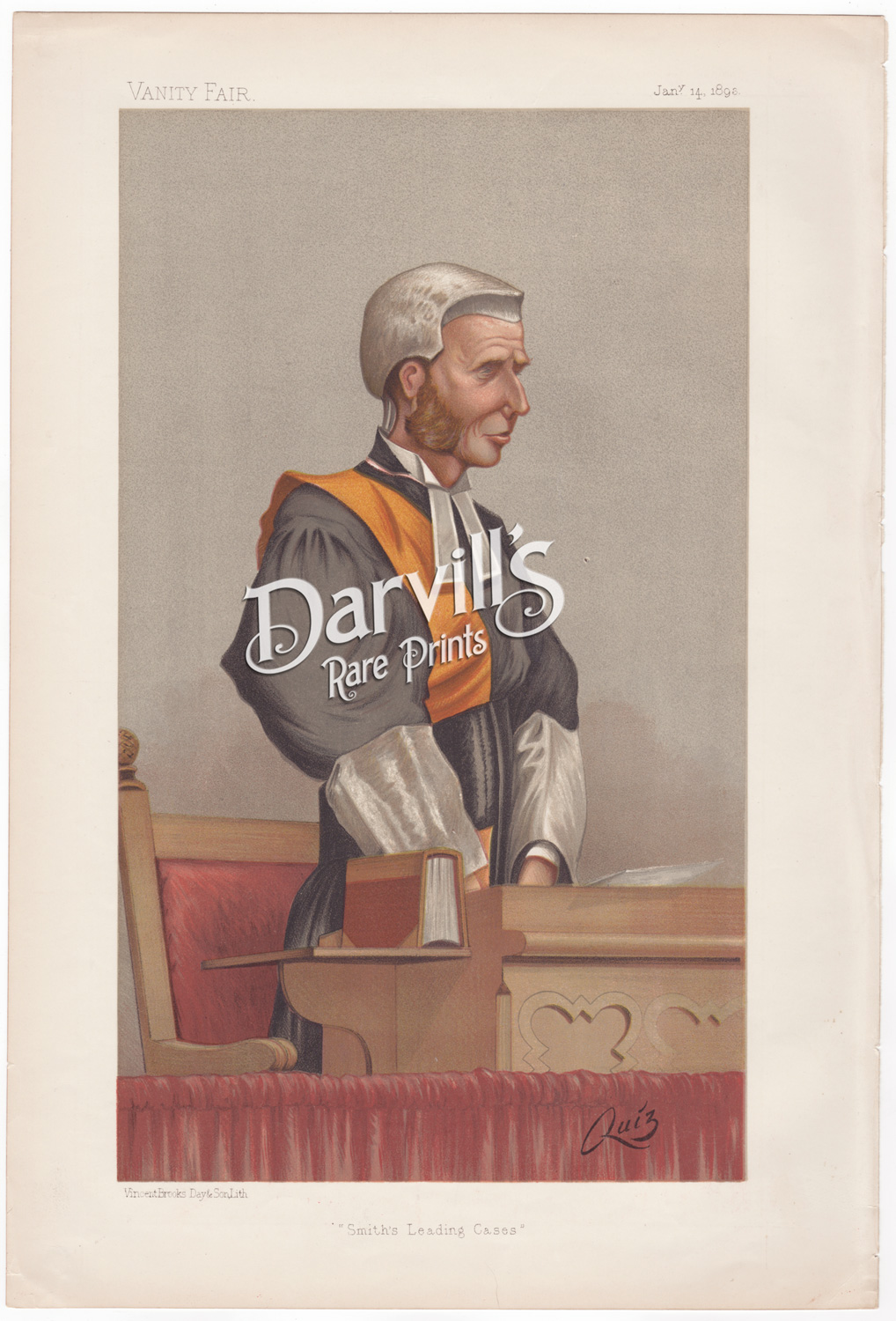 Hon Sir Richard Henn Collins Jan 14 1893