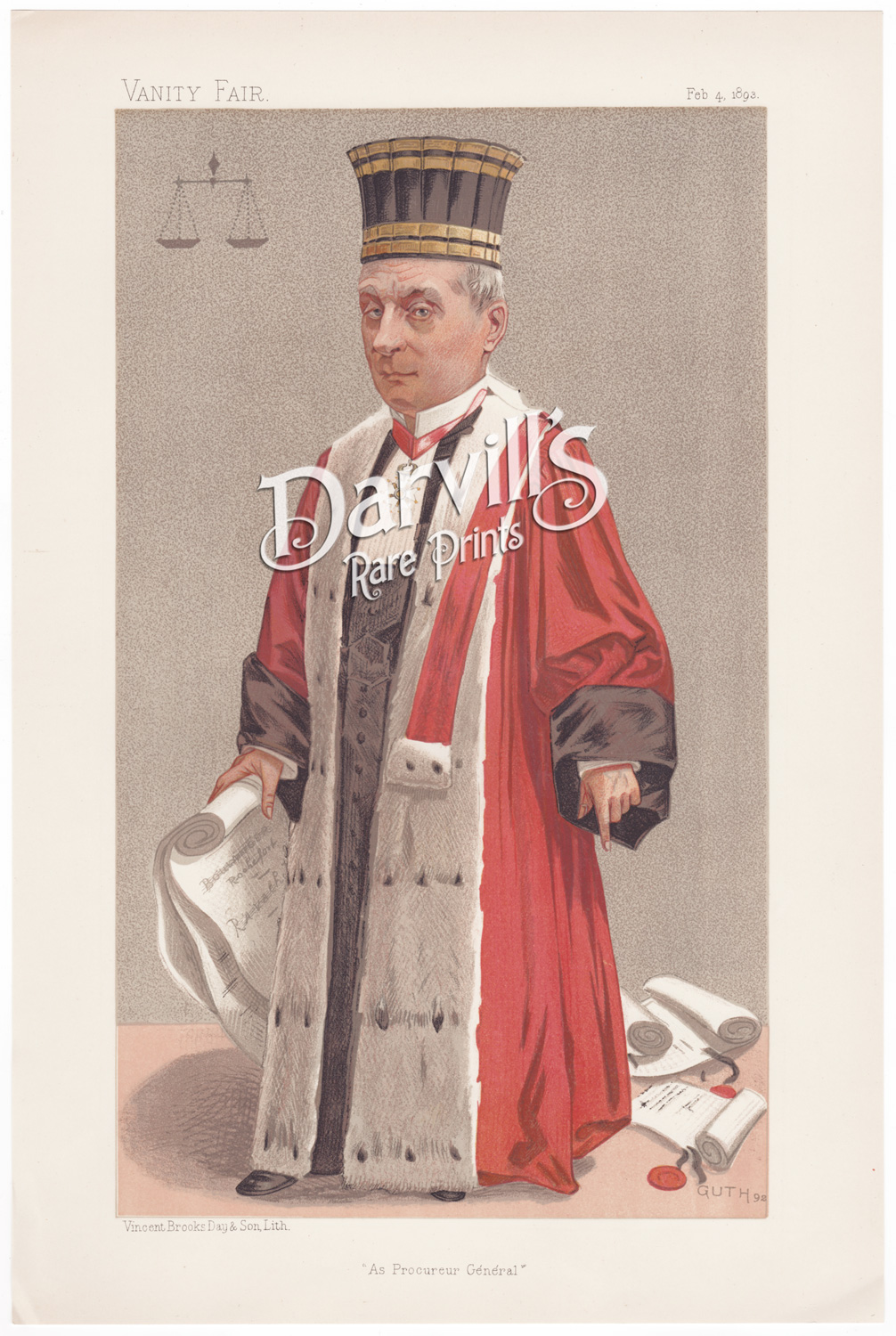 Monsieur Quesnay de Beaurepaire Feb 4 1893