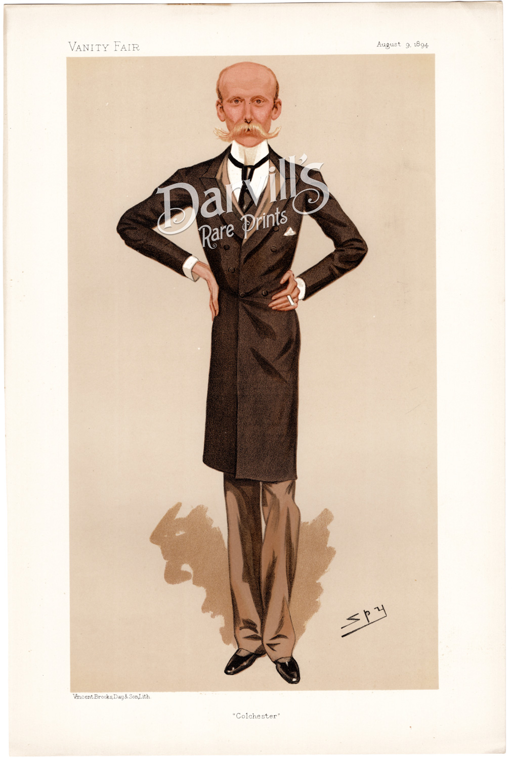 Captain Herbert Scarisbrick Naylor Leyland, M.P.

Aug. 9, 1894

"Colchester" 