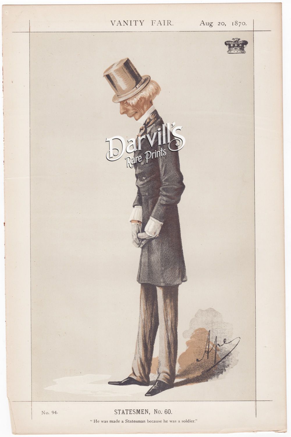 Lord Strathnairn Aug 20 1870