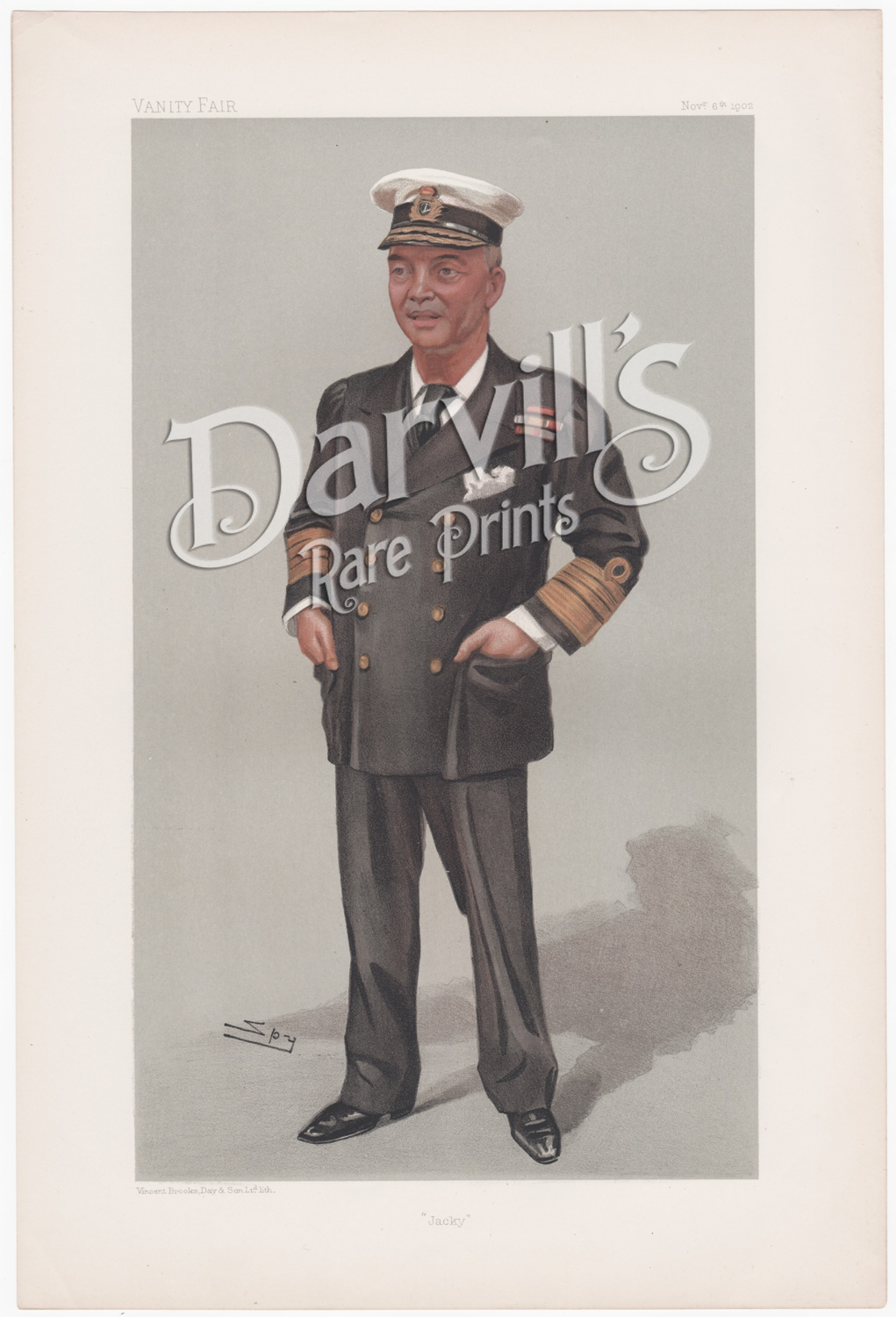 Admiral Sir John Arbuthnot Fisher NOv 6 1902