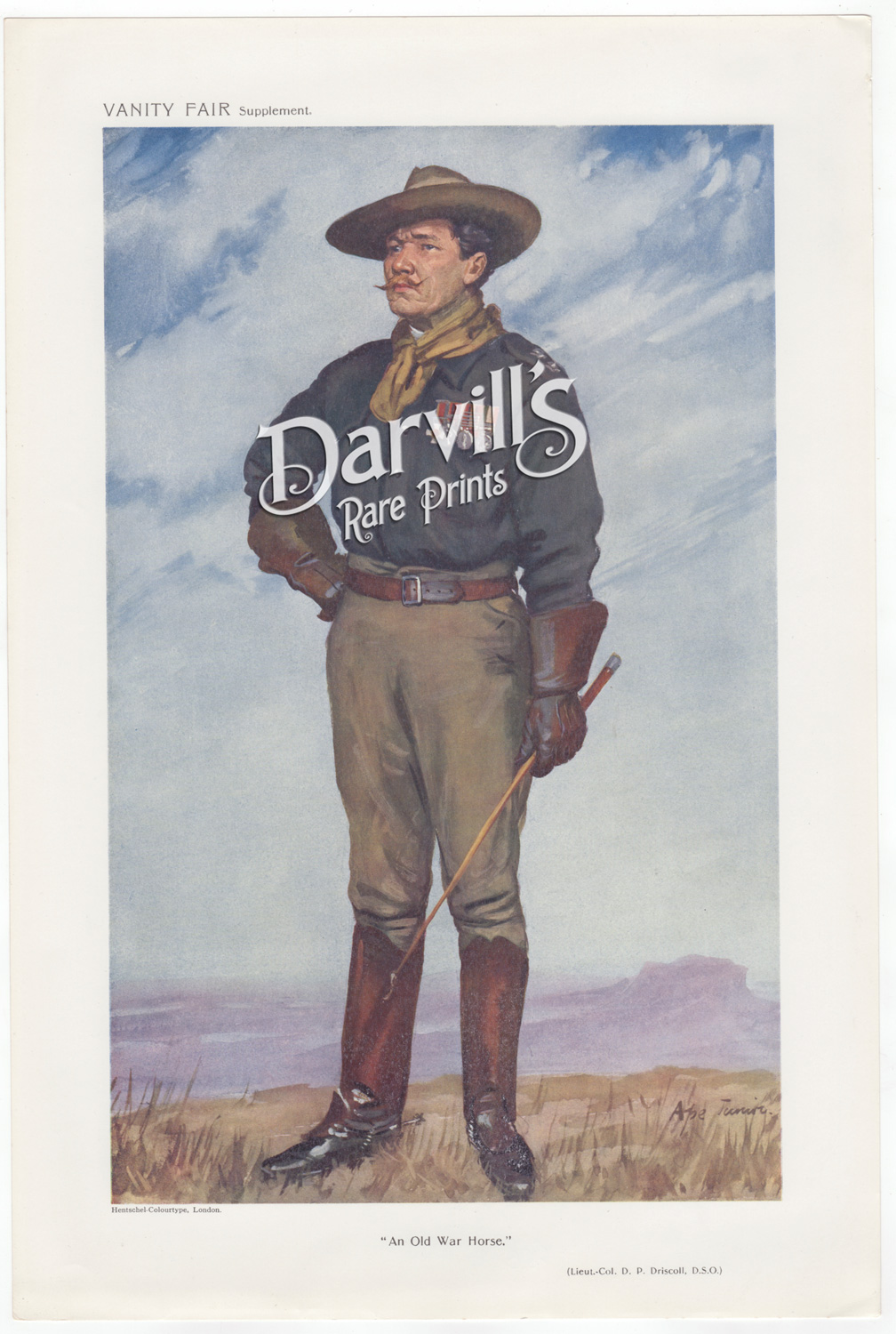Lieutenant-Colonel D P Driscoll DSO Feb 15 1911 An Old War Horse