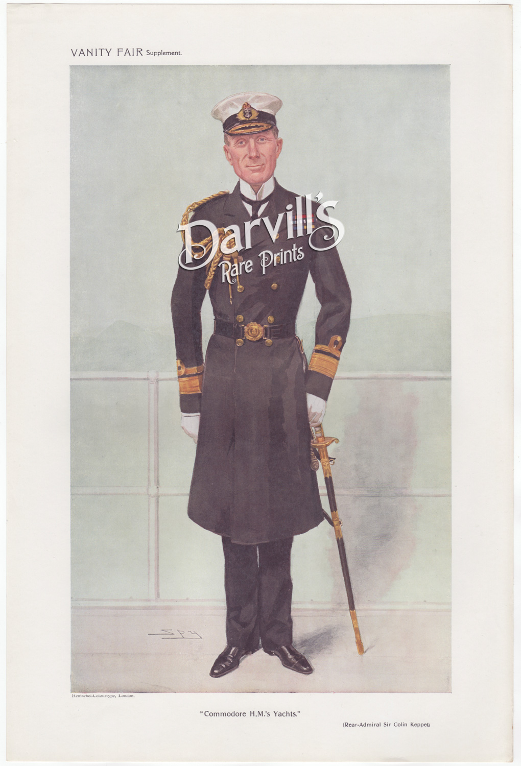 Rear-Admiral Sir Colin Keppel March 3 1909