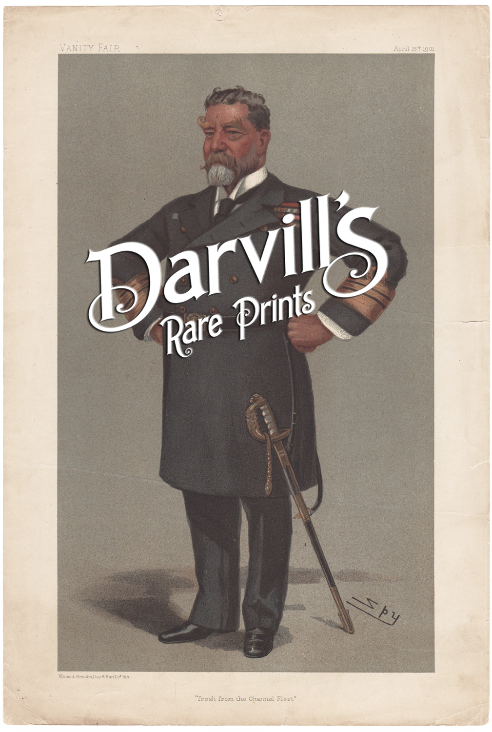 Vice-Admiral Sir Harry Holdsworth Rawson April 25 1901