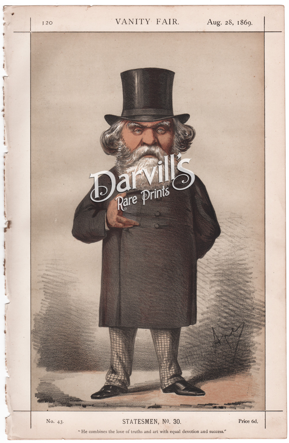Austen Henry Layard Aug 28 1869
