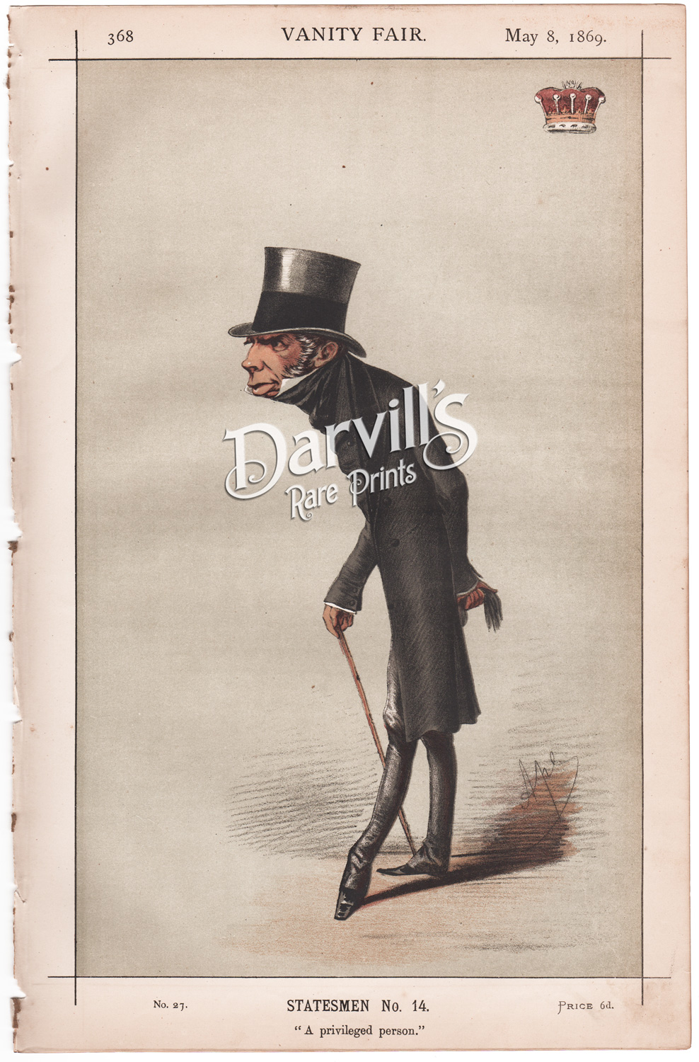 Earl Grey May 8 1869