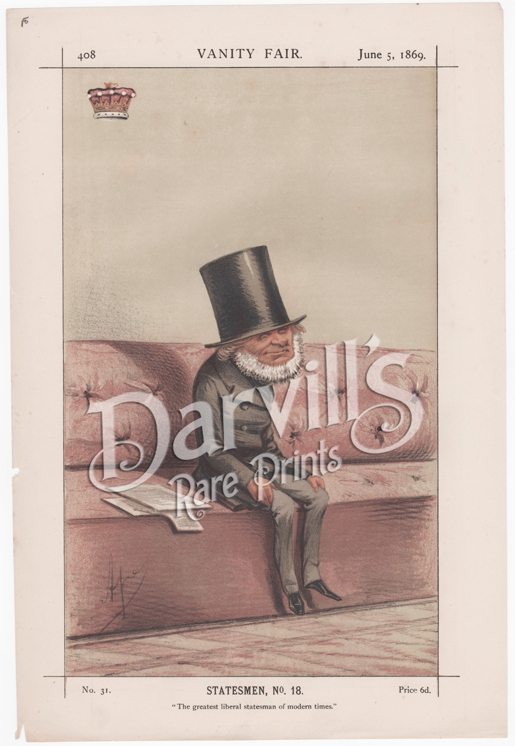Earl Russell June 5 1869