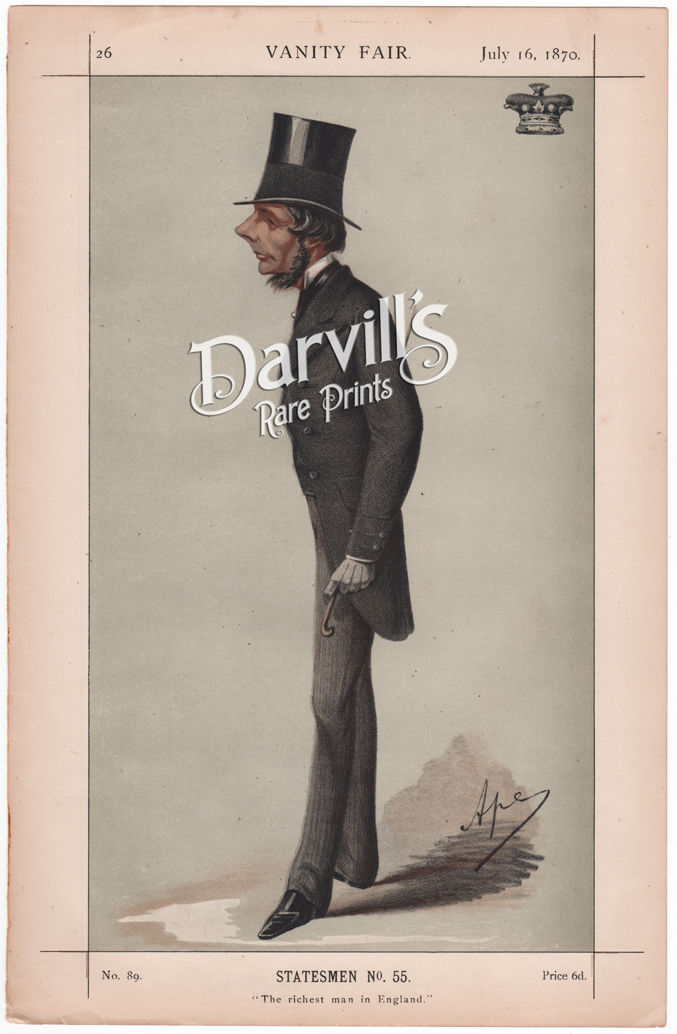 The Marquis of Westminster July 16 1870