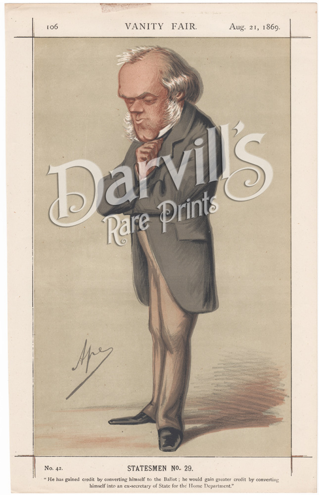 The Right Honourable Henry Austin Bruce Aug 21 1869