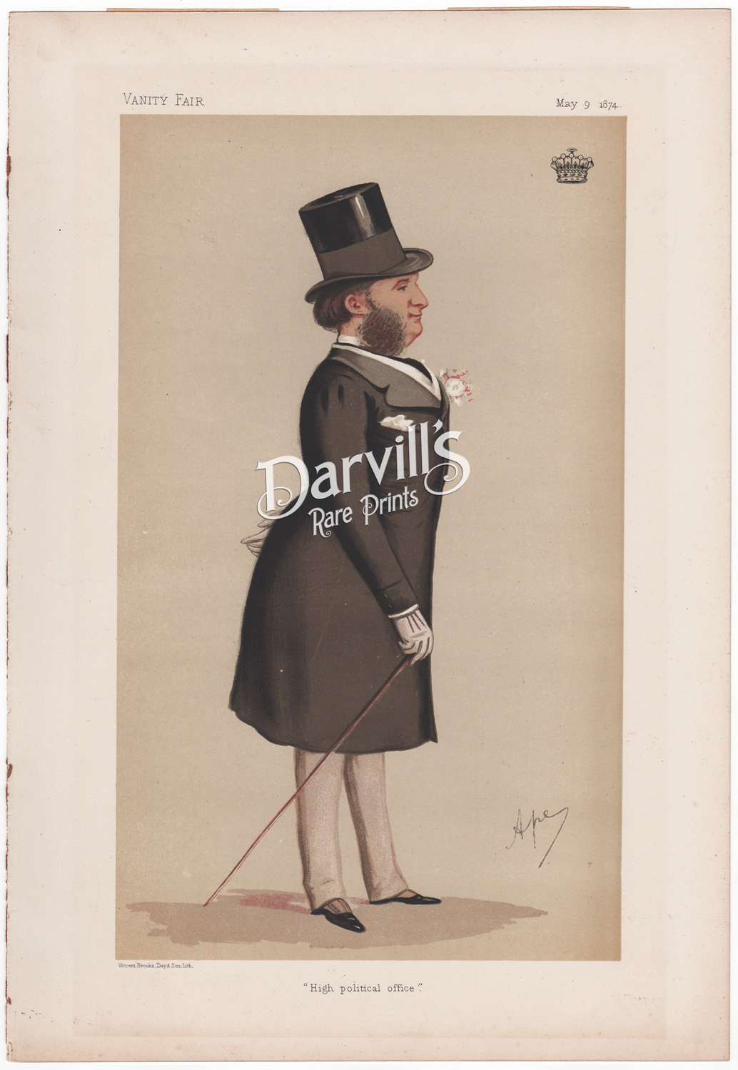 Lord Hardwicke May 9 1874
