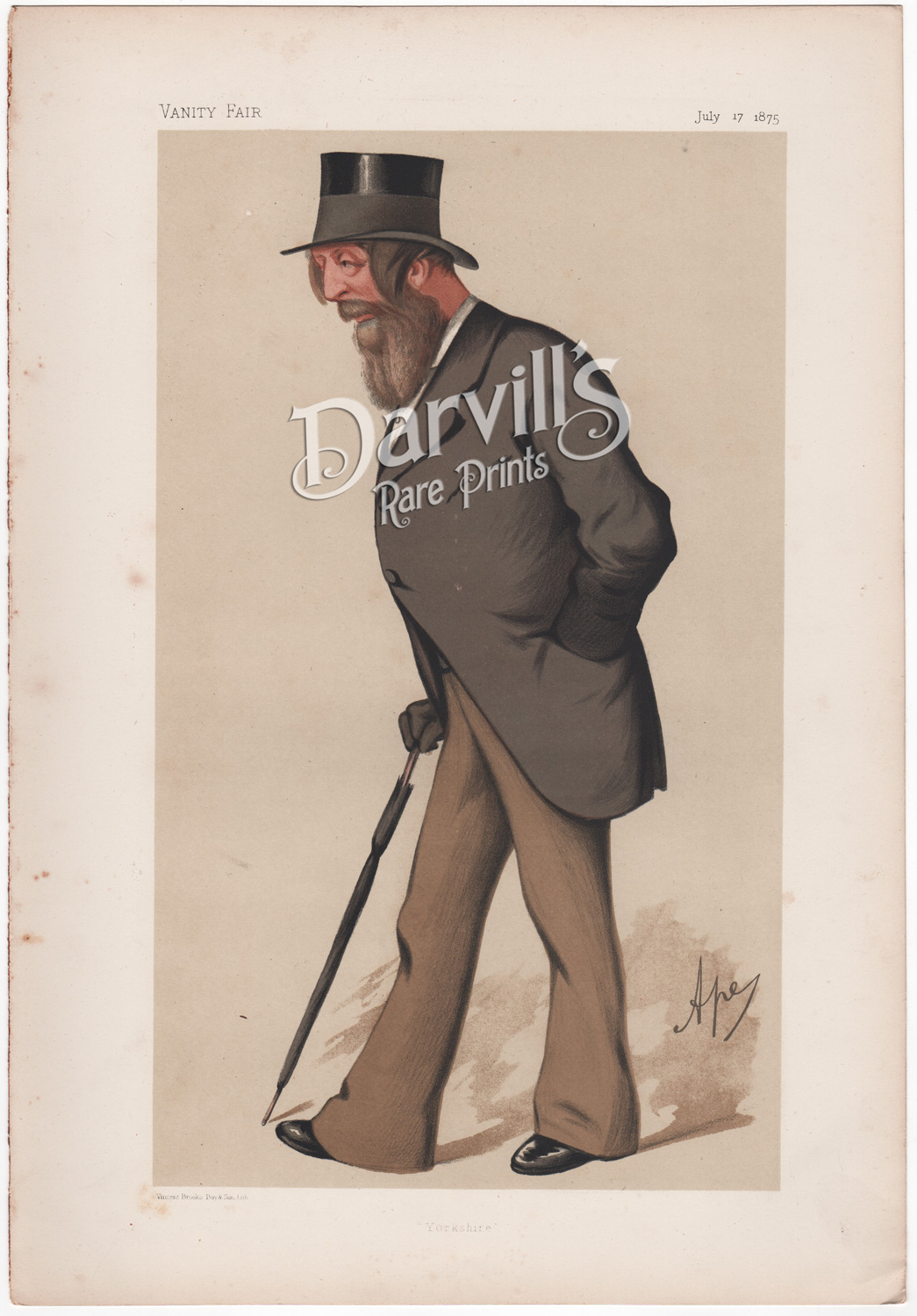 Mr Frederick Acclom Milbank July 17 1875