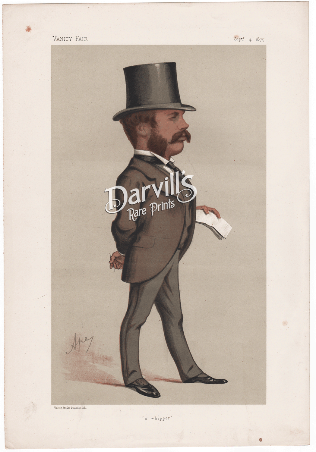 Mr William Hart Dyke Sept 4 1875