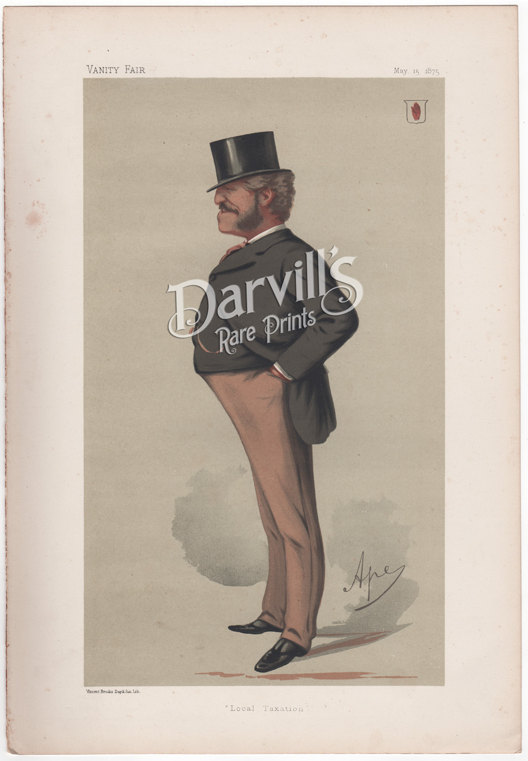 Sir Massey Lopes Bart MP May 15 1875