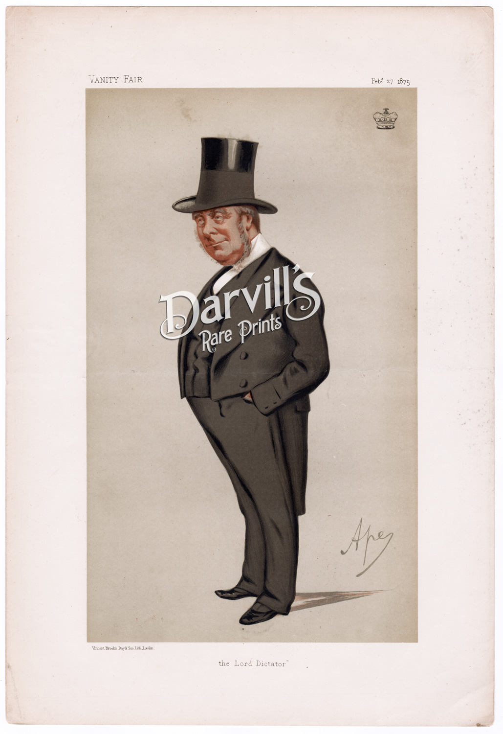 Lord Redesdale Feb 27 1875 dictator