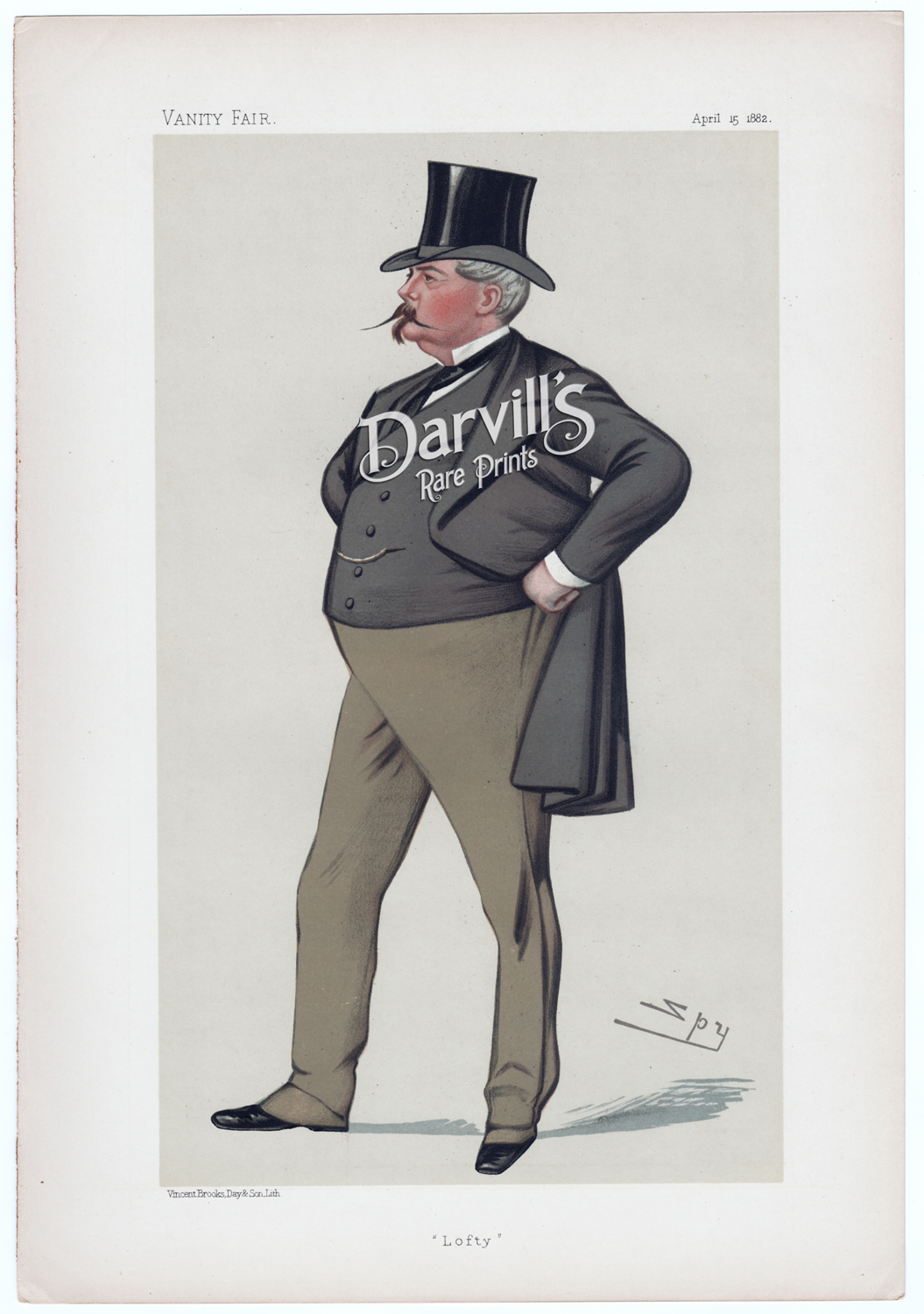 Mr Arthur Loftus Tottenham: April 15, 1882