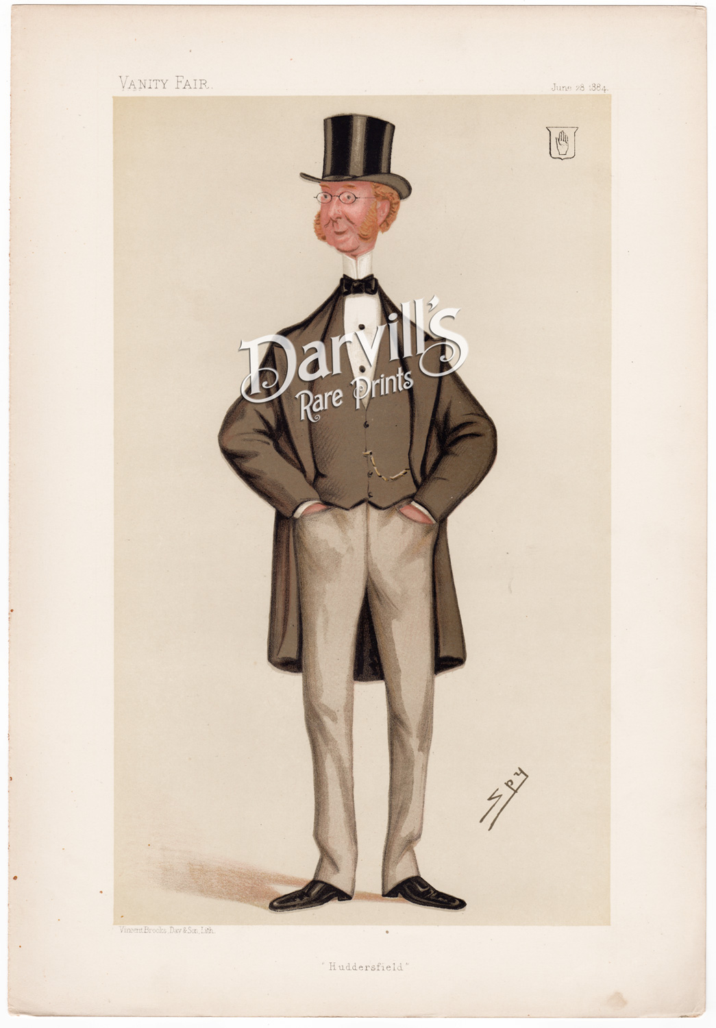 Sir John William Ramsden BART MP June 28 1884