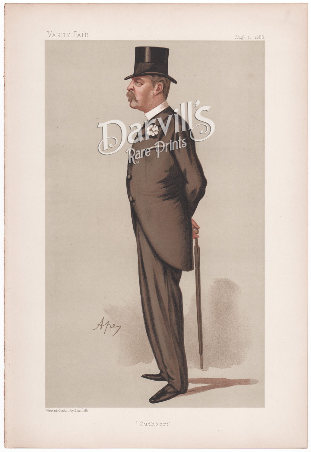 Colonel Cuthbert Larking Aug 11 1888