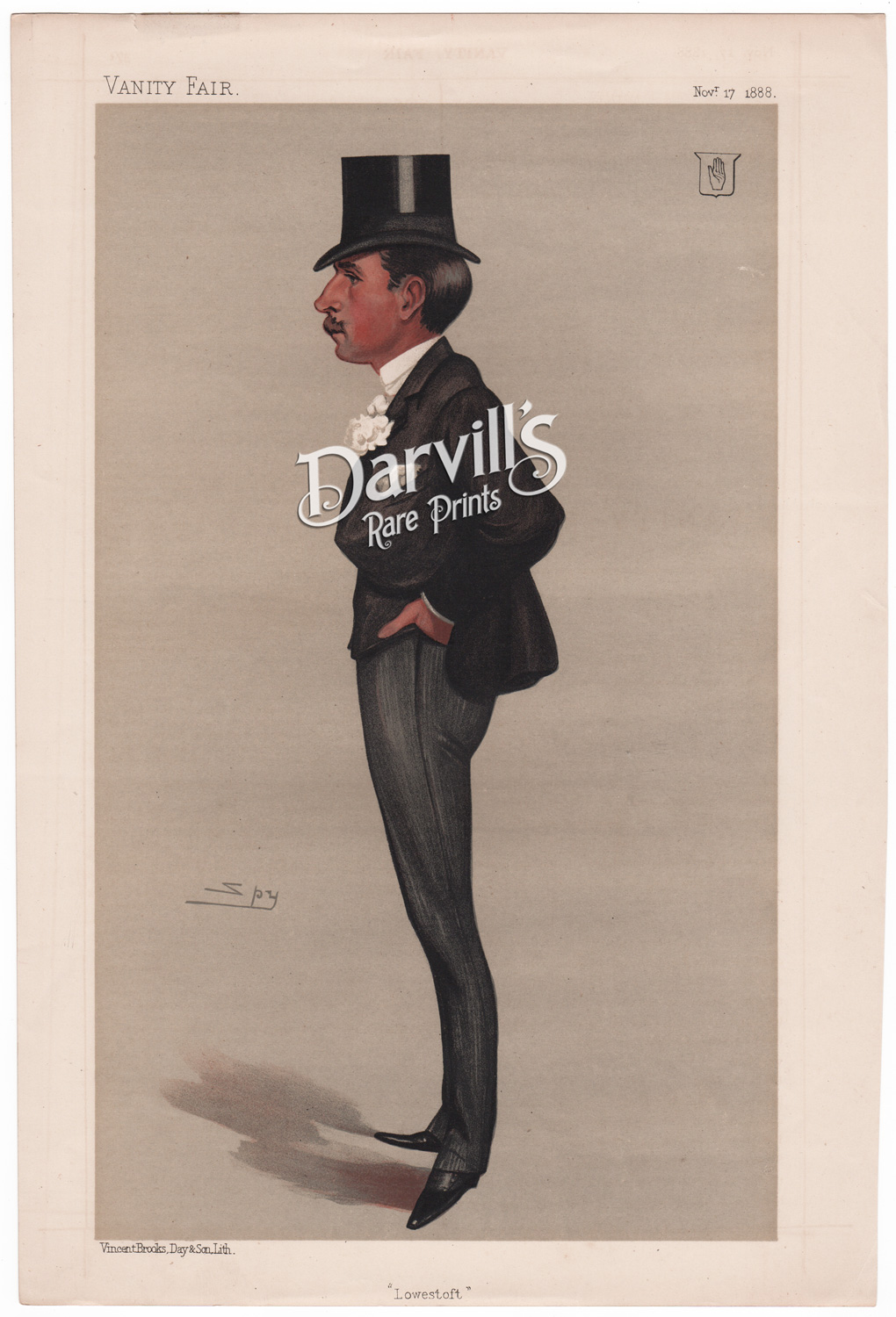 Sir Savile Brinton Crossley Nov 17 1888
