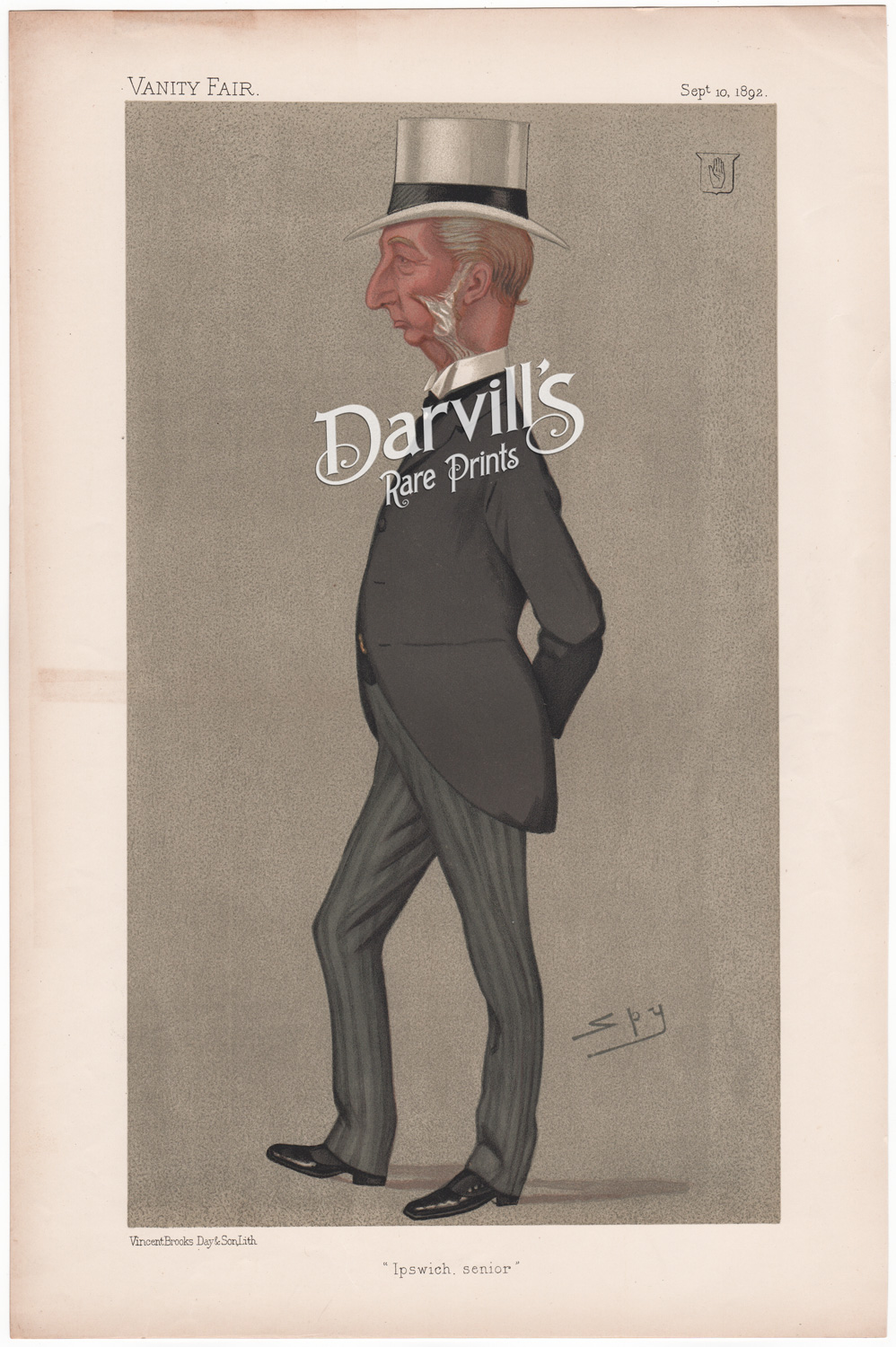 Sir Charles Dalrymple of Newhailes Sept 10 1892