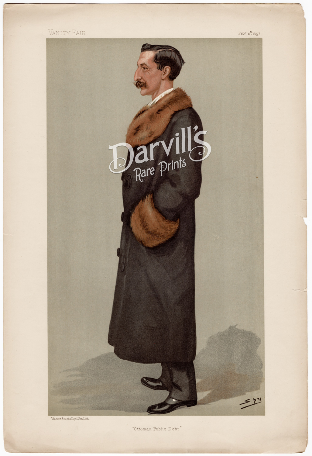 Sir Vincent Henry Panalver Caillard Feb 11 1897 Ottoman Public Debt