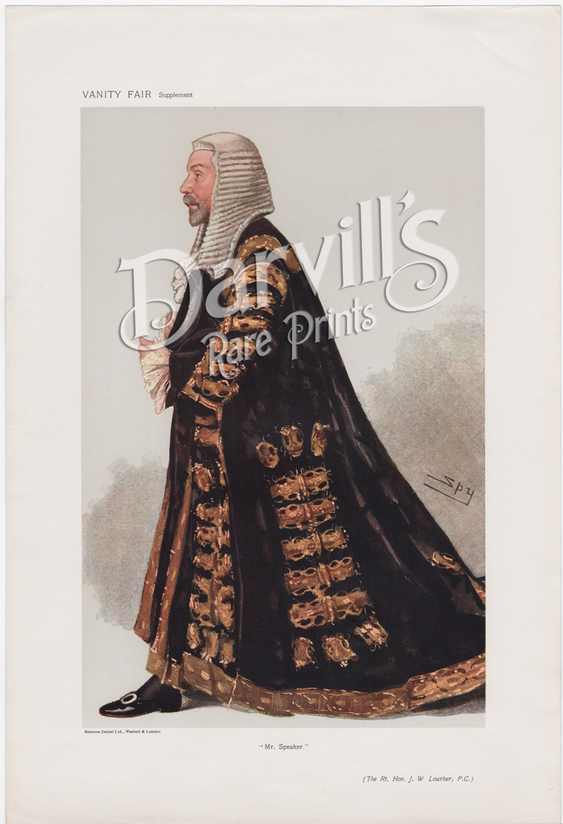 Right Honourable J W Lowther Oct 24 1906