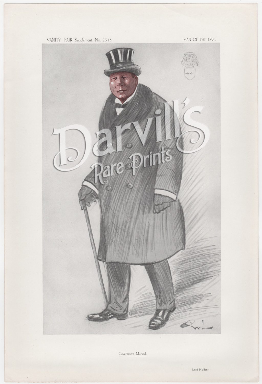 Lord Haldane March 13 1913