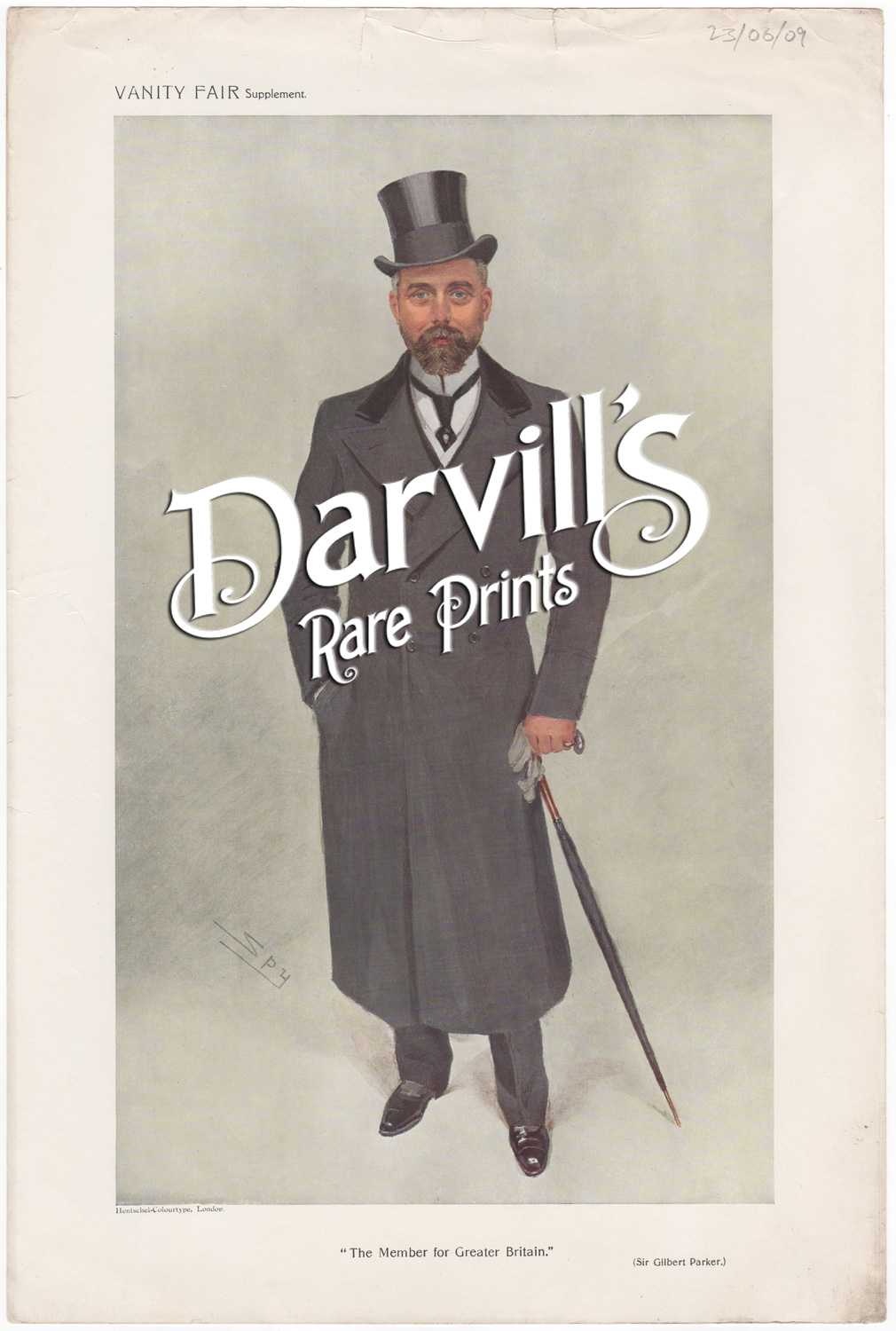 Sir Gilbert Parker June 23 1909