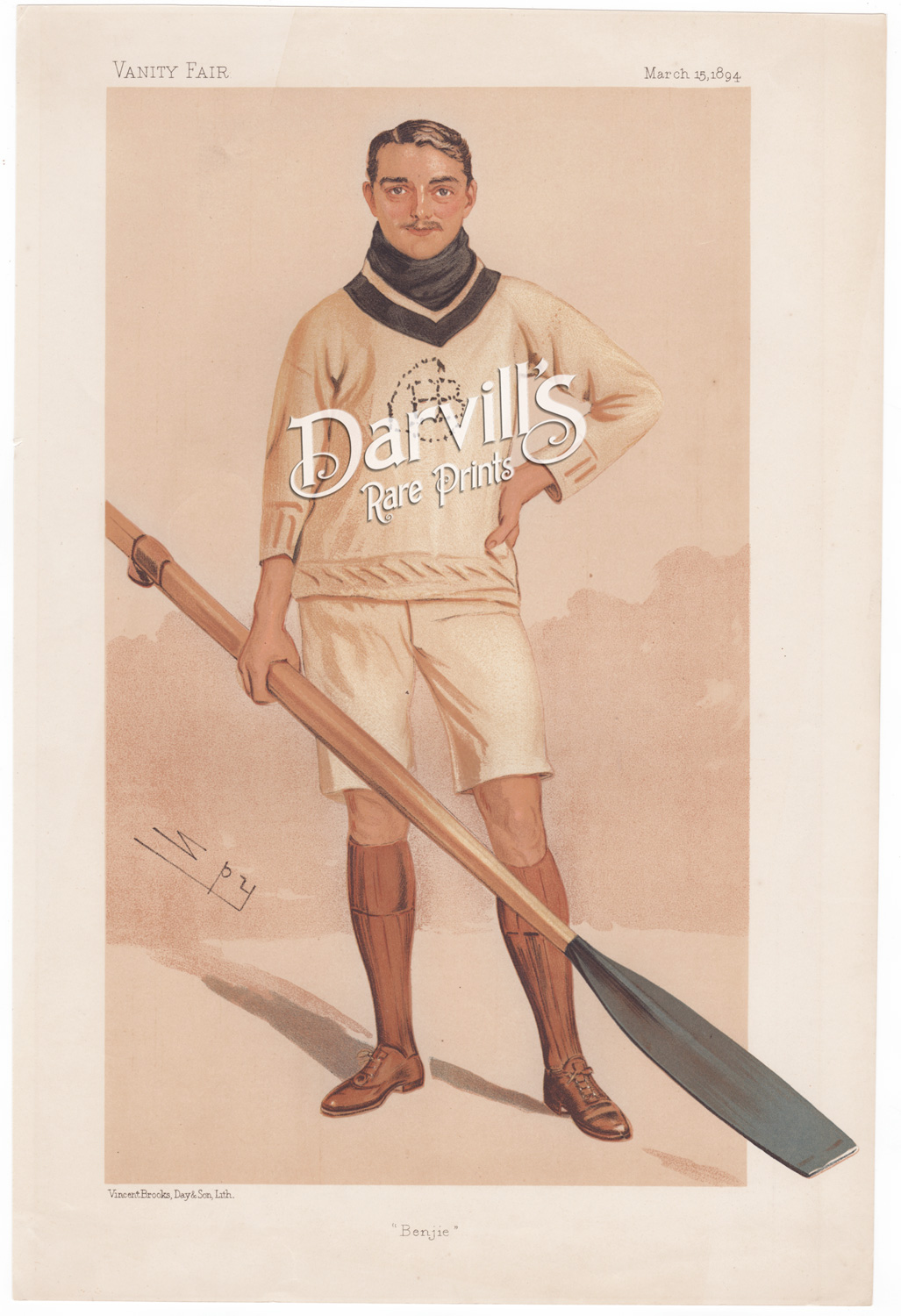 hugh benjamin cotton rower 1894