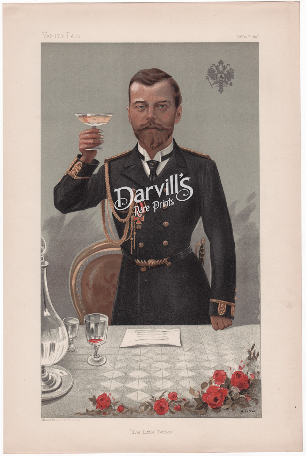Czar Nicholas II Oct 27 1897