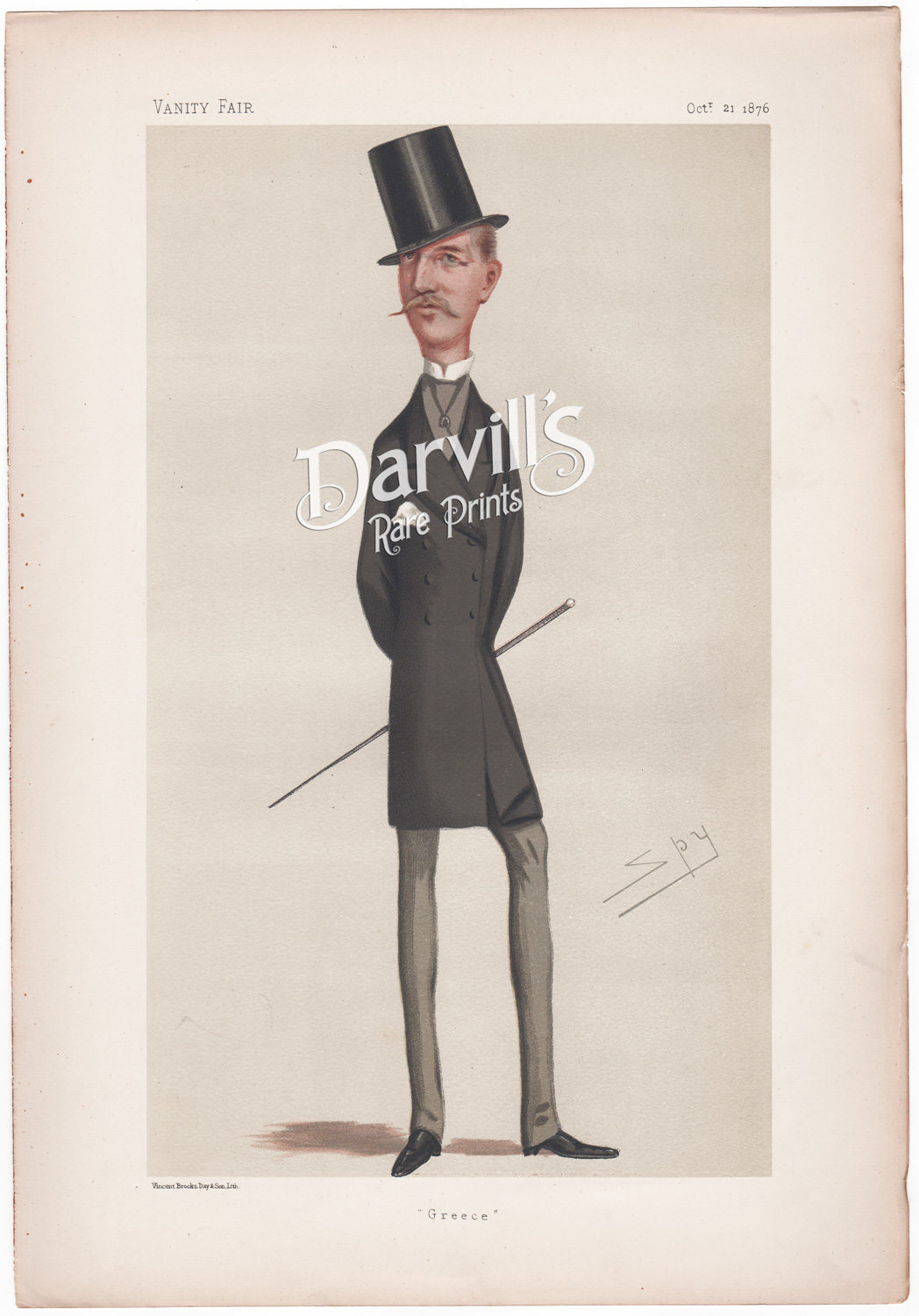 H.M. Christian William Ferdinand Adolphus George, King of Greece
Oct. 21, 1876