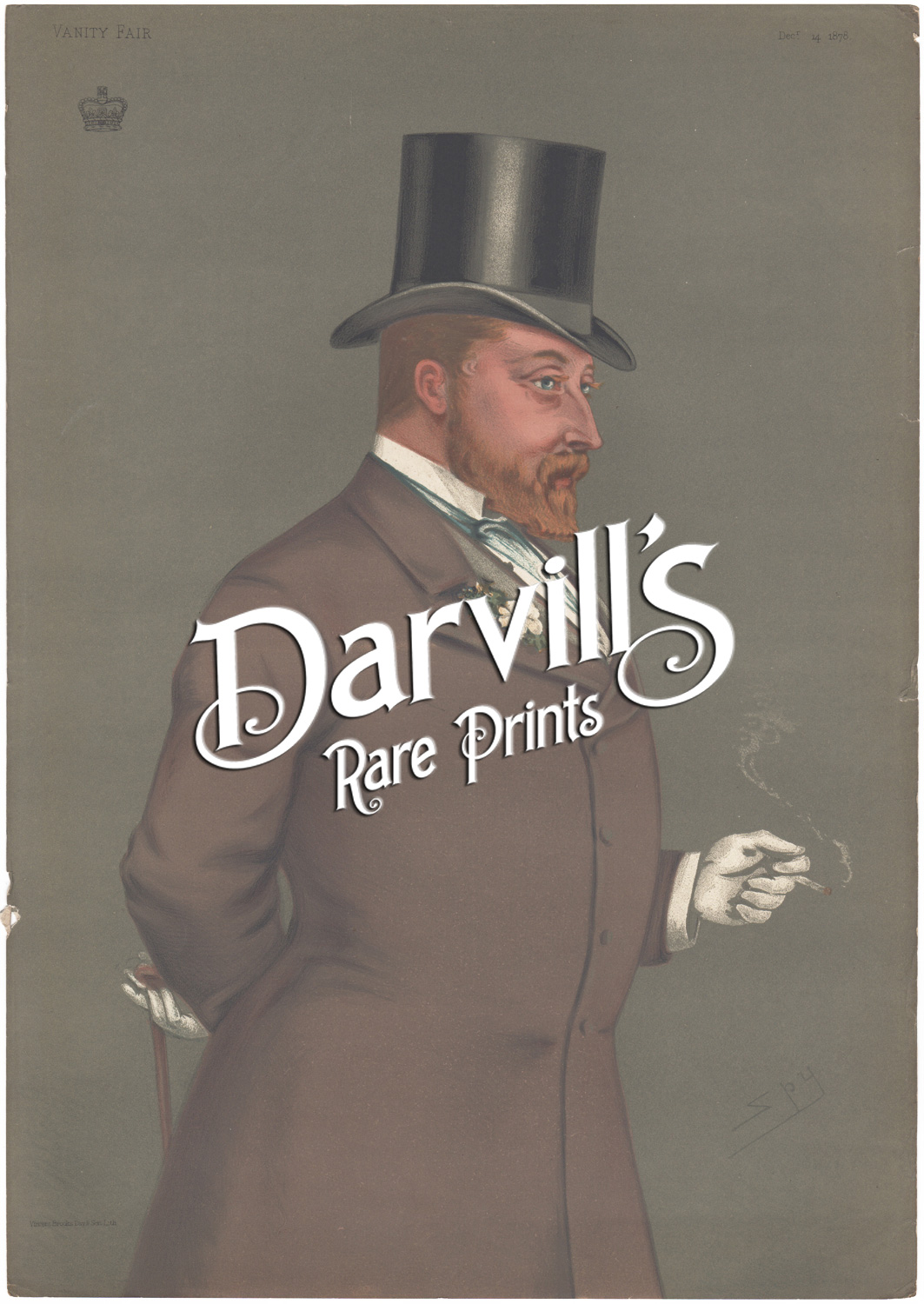 HRH The Prince of Wales Edward VII Dec 14 1878