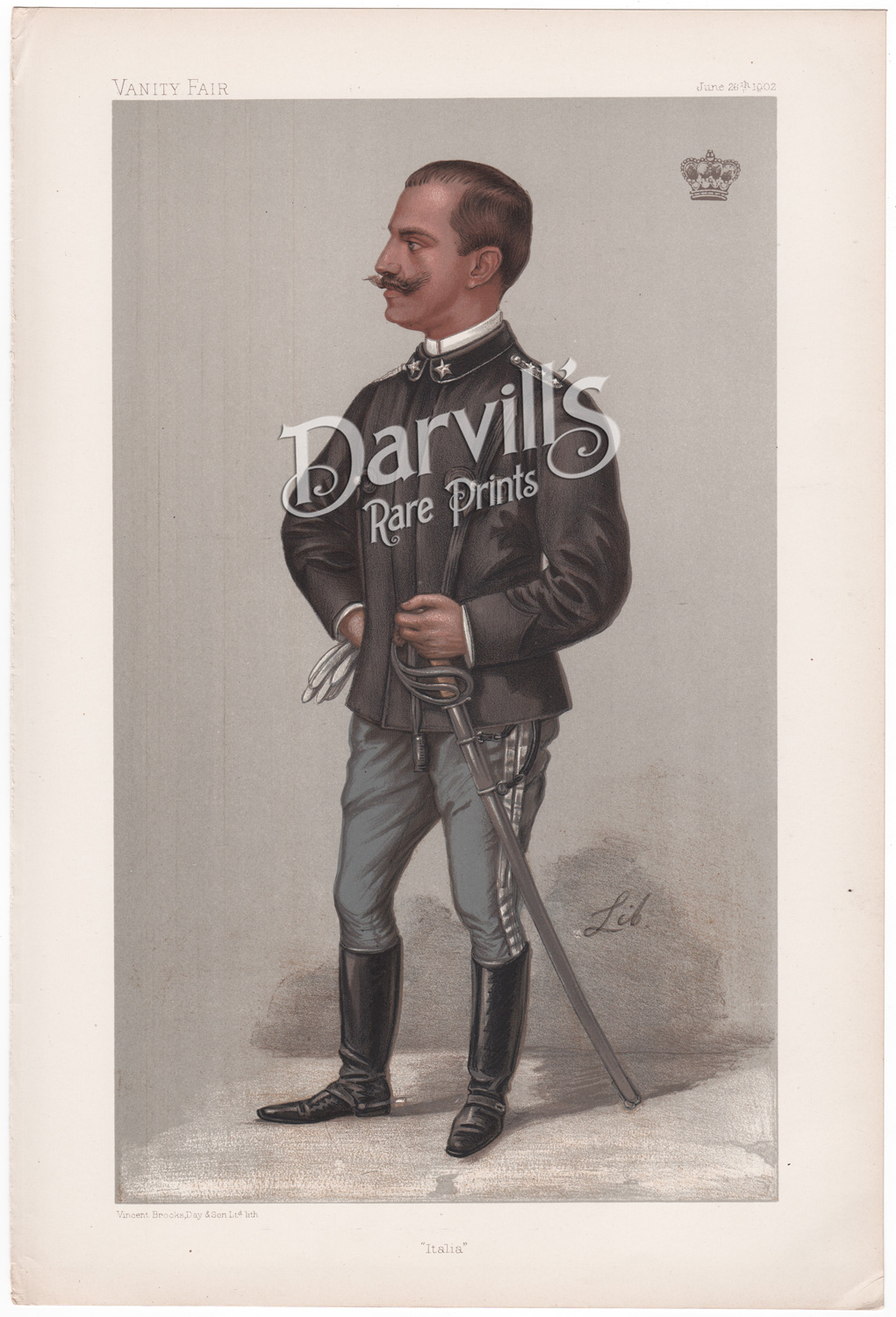 The King of Italy June 26 1902
