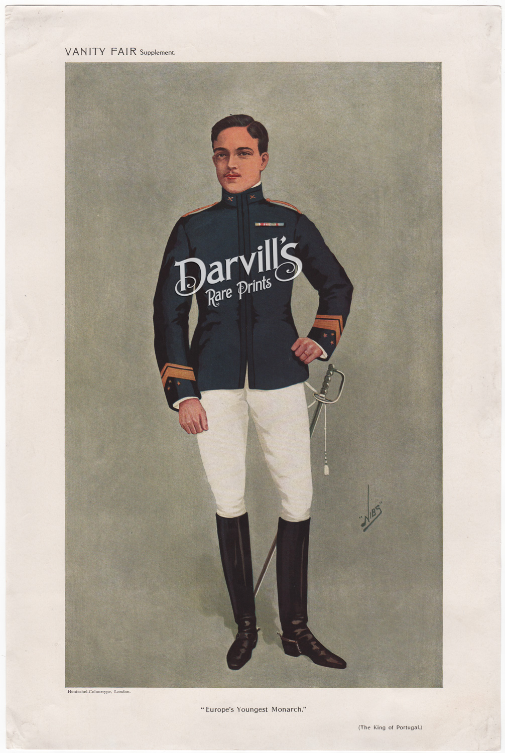 The King of Portugal Nov 11 1909