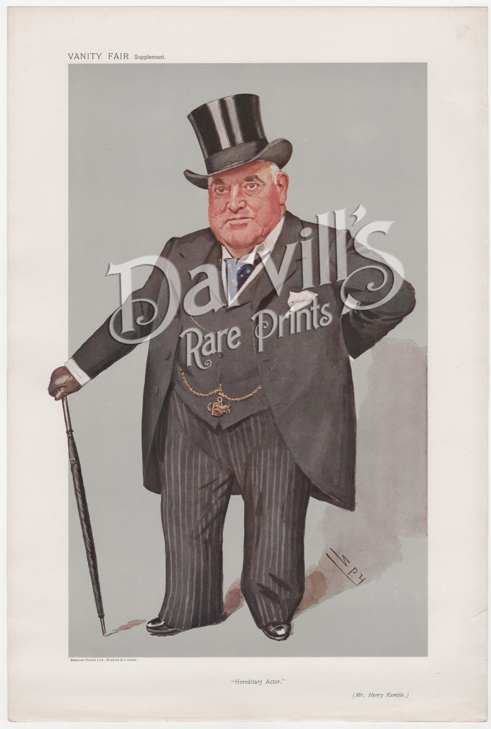 Henry Kemble April 24 1907