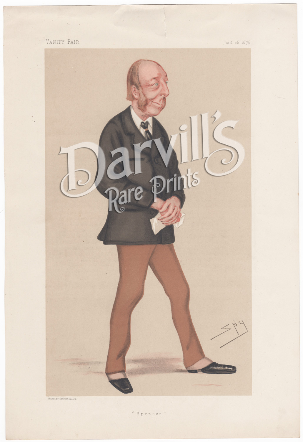 Hon. Spencer Cecil Brabazon Ponsonby-Fane Jan 26 1878 theatre