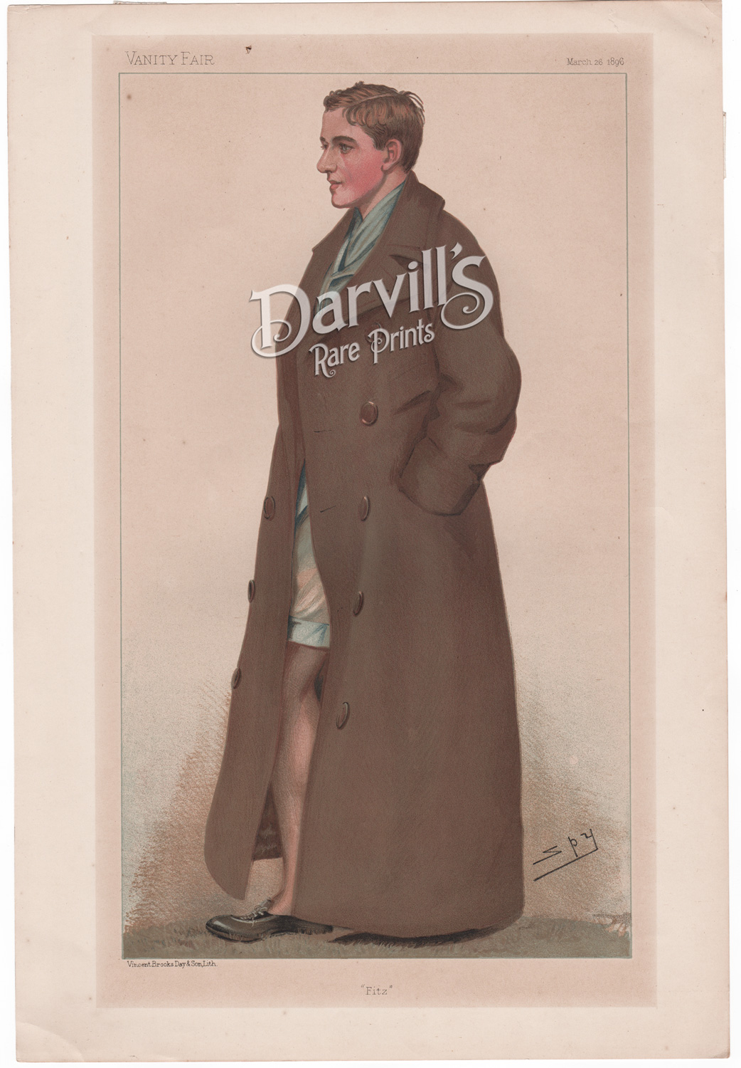 W FitzHerbert March 26 1896