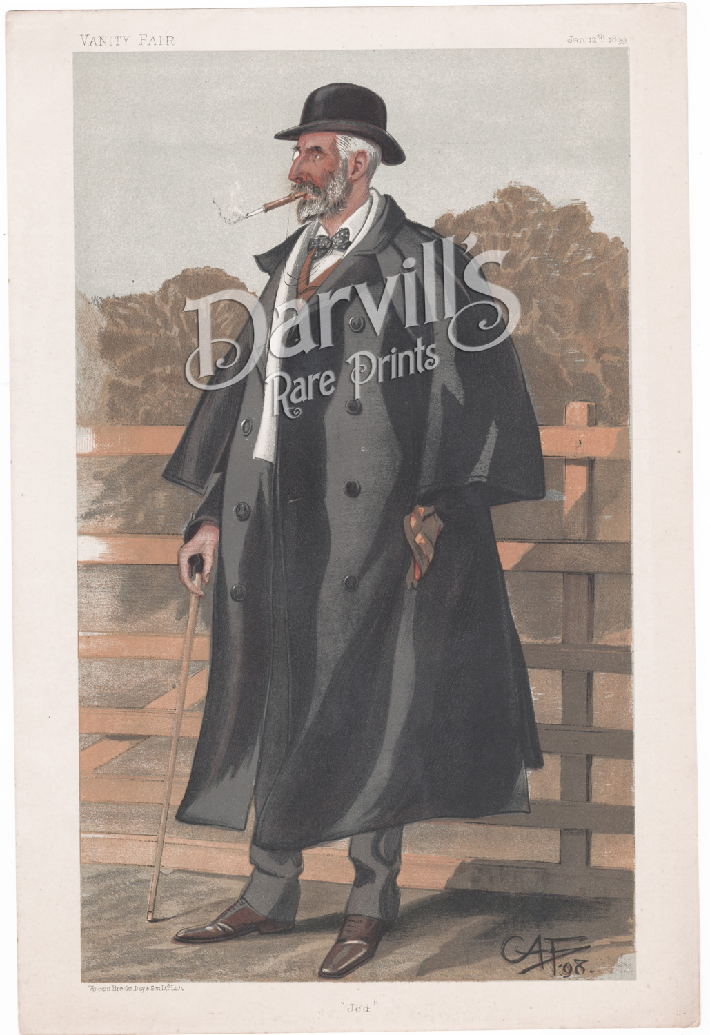 Mr Jonathan Edmund Backhouse Jan 12 1899