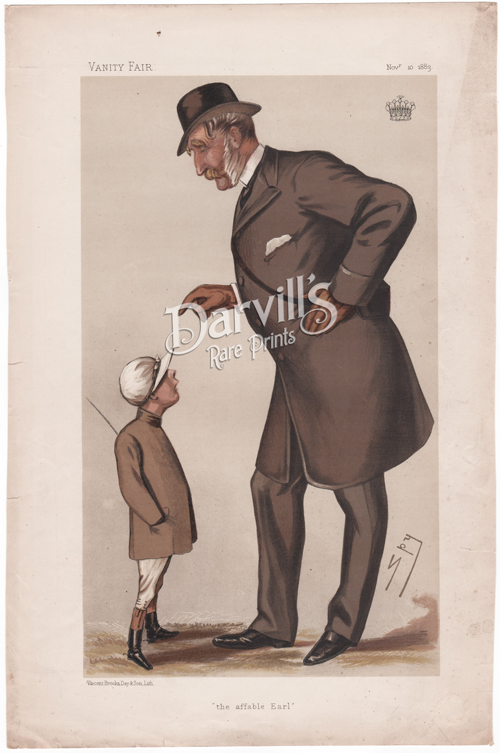 The Earl of Westmorland Nov 10 1886
