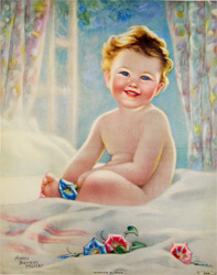 Vintage baby prints