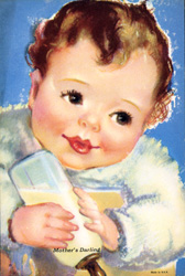 Vintage baby prints