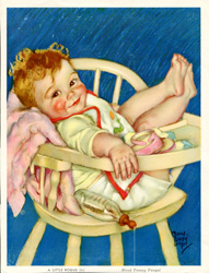 Vintage baby prints