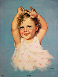 Vintage baby prints