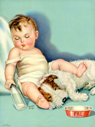 Vintage baby prints