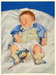 Vintage baby prints