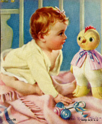 Vintage baby prints