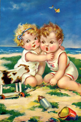 Vintage baby prints