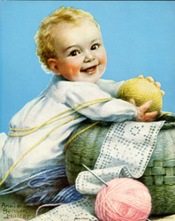 Vintage baby prints