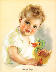 Vintage baby prints